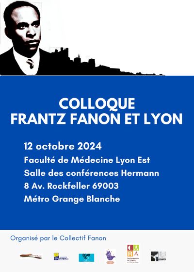 Frantz Fanon à Lyon les 11 et 12 octobre 2024