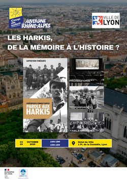 Colloque « Les harkis, de la mémoire à l’histoire? » à Lyon les 3 et 4 octobre 2025