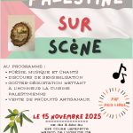 Palestine sur scène à Lyon le 15 novembre 2025