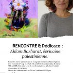 Rencontre avec l’écrivaine palestinienne Ahlam Basharat le 13 décembre à Lyon